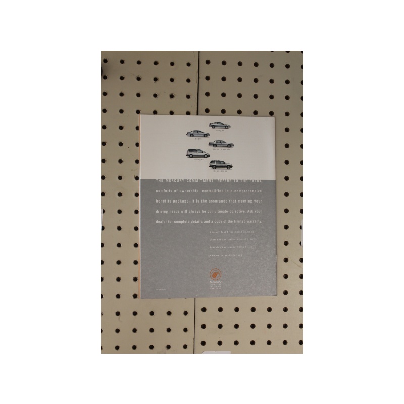 2001 Mercury Cougar Brochure