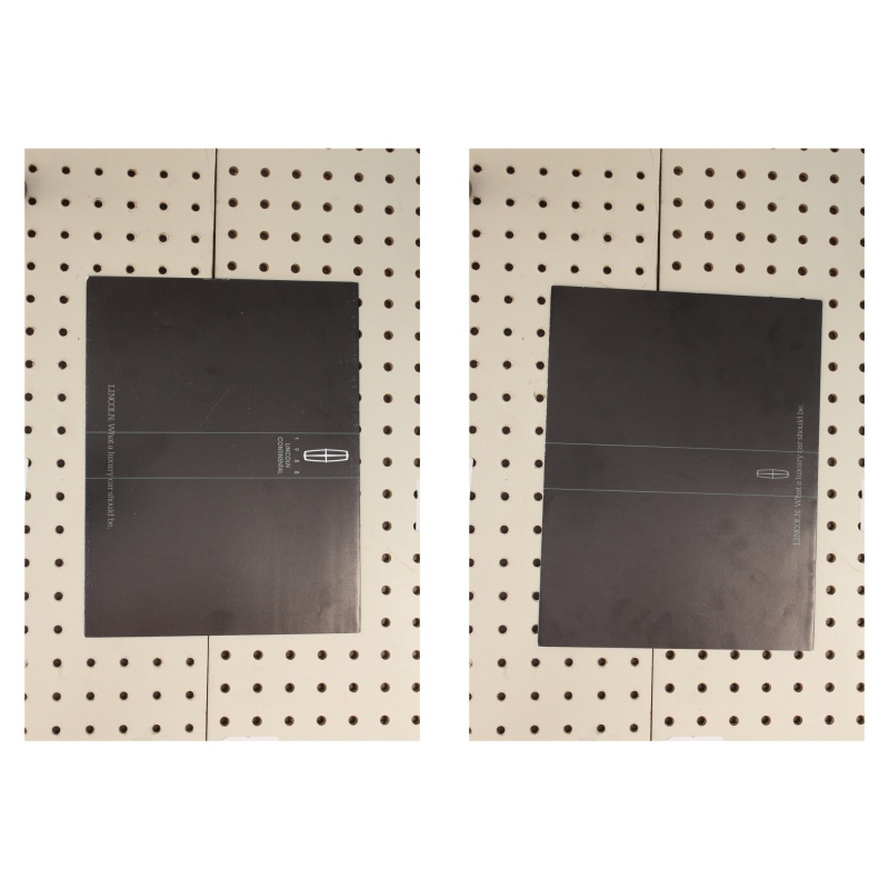 1988 Lincoln Continental Flyer(Trifold)