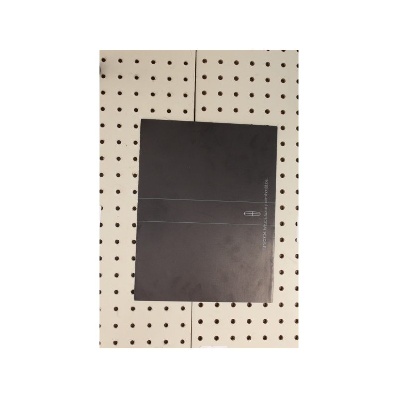 1988 Lincoln Continental Flyer(Trifold)