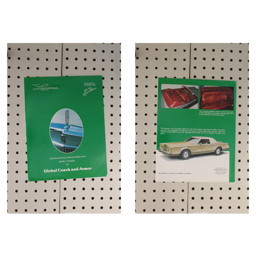 Lincoln Flyer(Bifold) Mark V Lucern