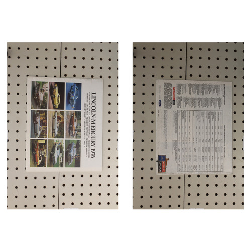 1976 Lincoln  Brochure Mercury 31 Pages