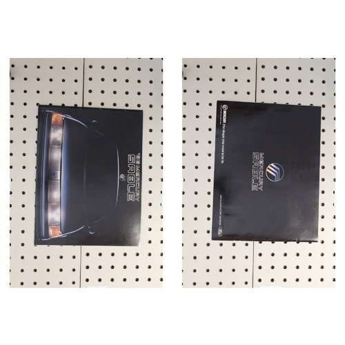 1986 Mercury Sable Brochure  11 Pages