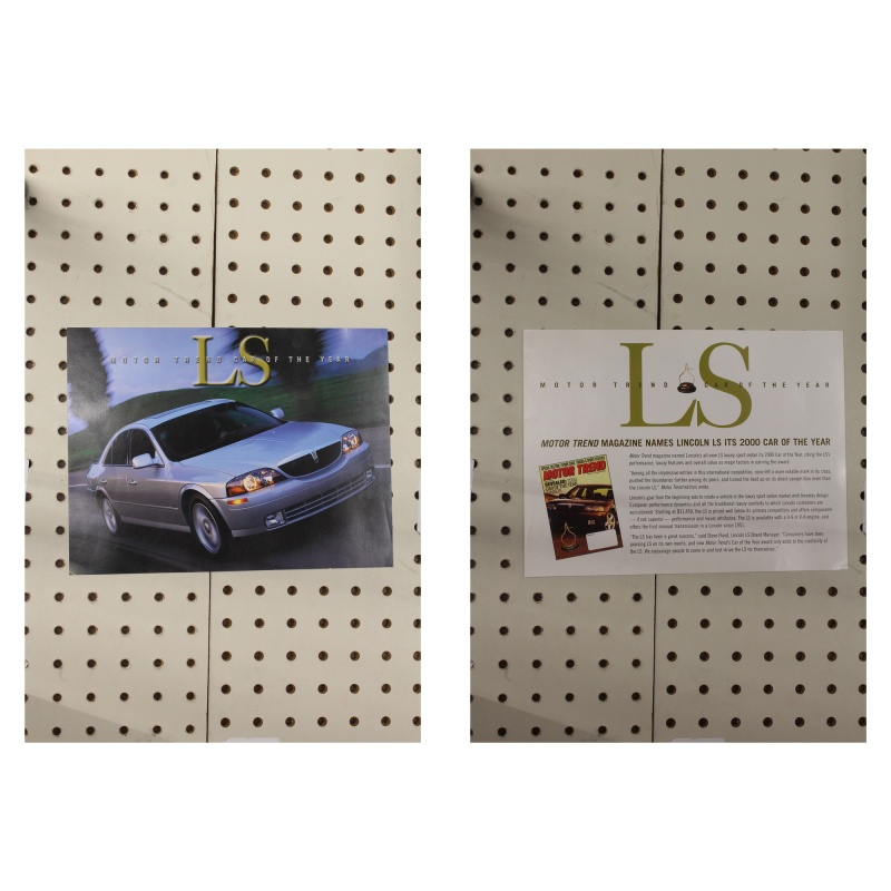2000 Lincoln LS Flyer(Single Page)