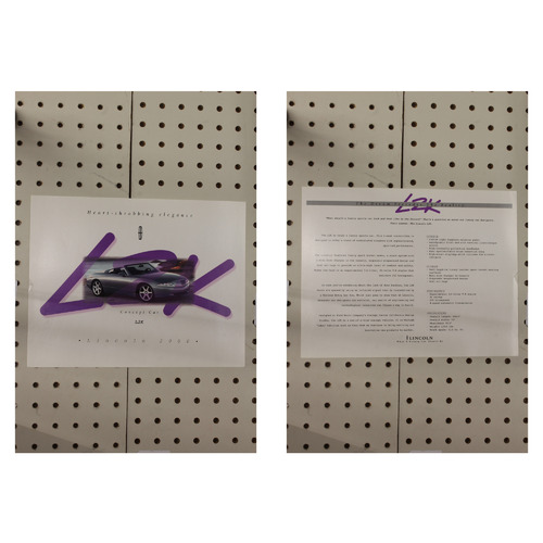 Lincoln L2K Flyer(Single Page) Concept Car