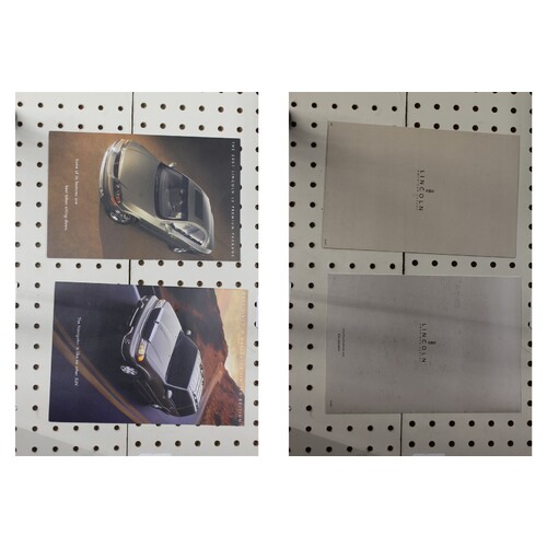2001 Lincoln Navigator Flyer(Bifold)  & LS Premium 2 Pages