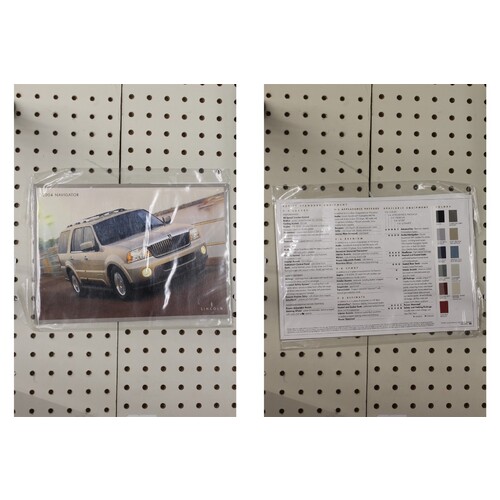 2004 Lincoln Navigator Flyer(Bifold)  Aviator & LS