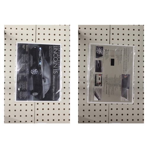 2004 Lincoln LS Brochure Option Package