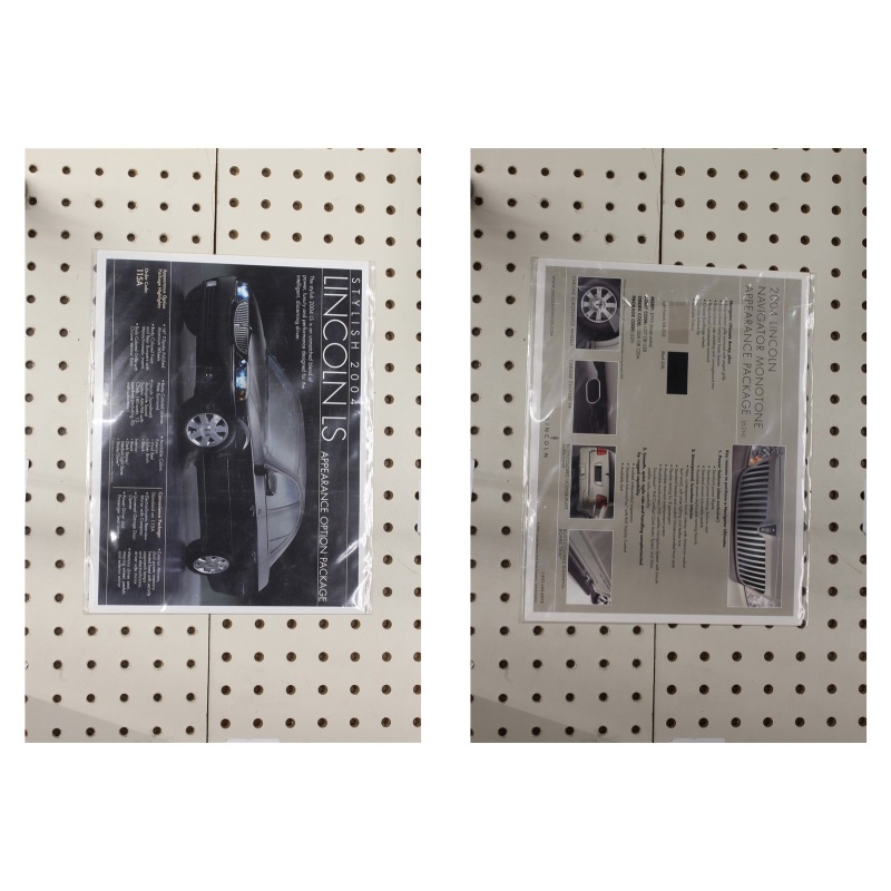 2004 Lincoln LS Brochure Option Package