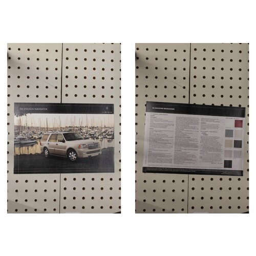 2006 Lincoln Navigator Flyer(Bifold)