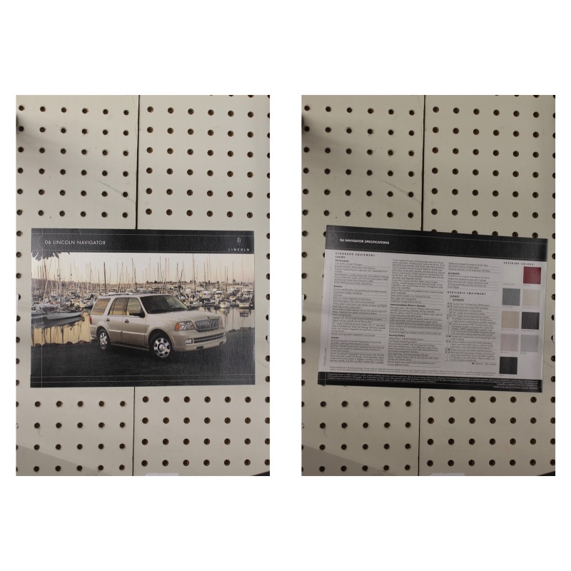 2006 Lincoln Navigator Flyer(Bifold)