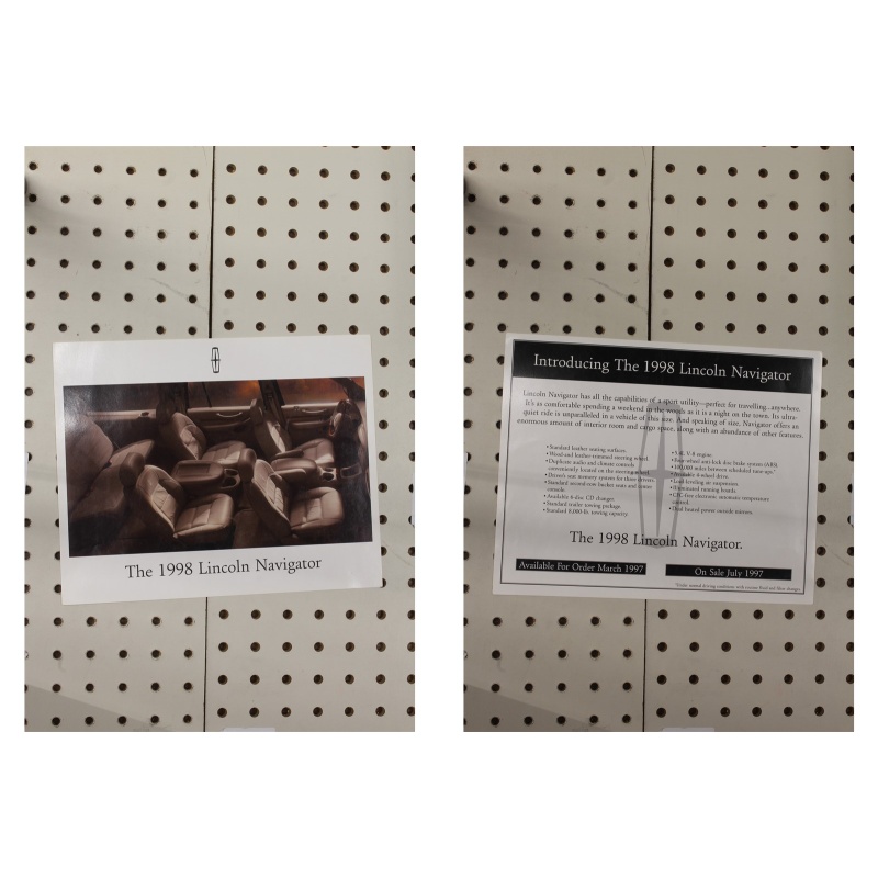 1998 Lincoln Navigator Card