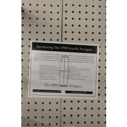 1998 Lincoln Navigator Card