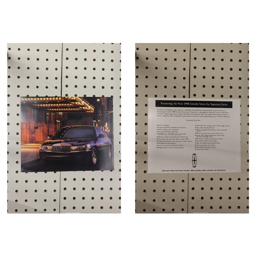 1998 Lincoln Town Car Card