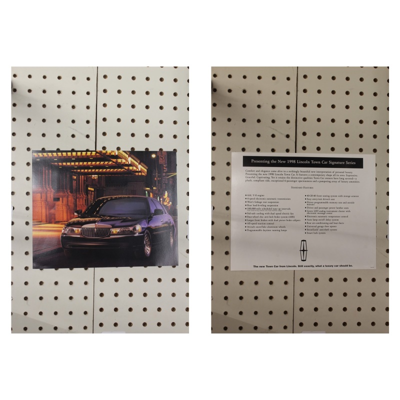 1998 Lincoln Town Car Card