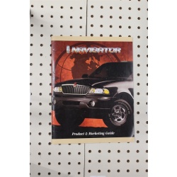 1998 Lincoln Navigator Booklet Product & marketing Guide 37 Pages