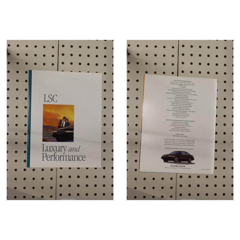 Lincoln Mark VIII Flyer(Bifold)