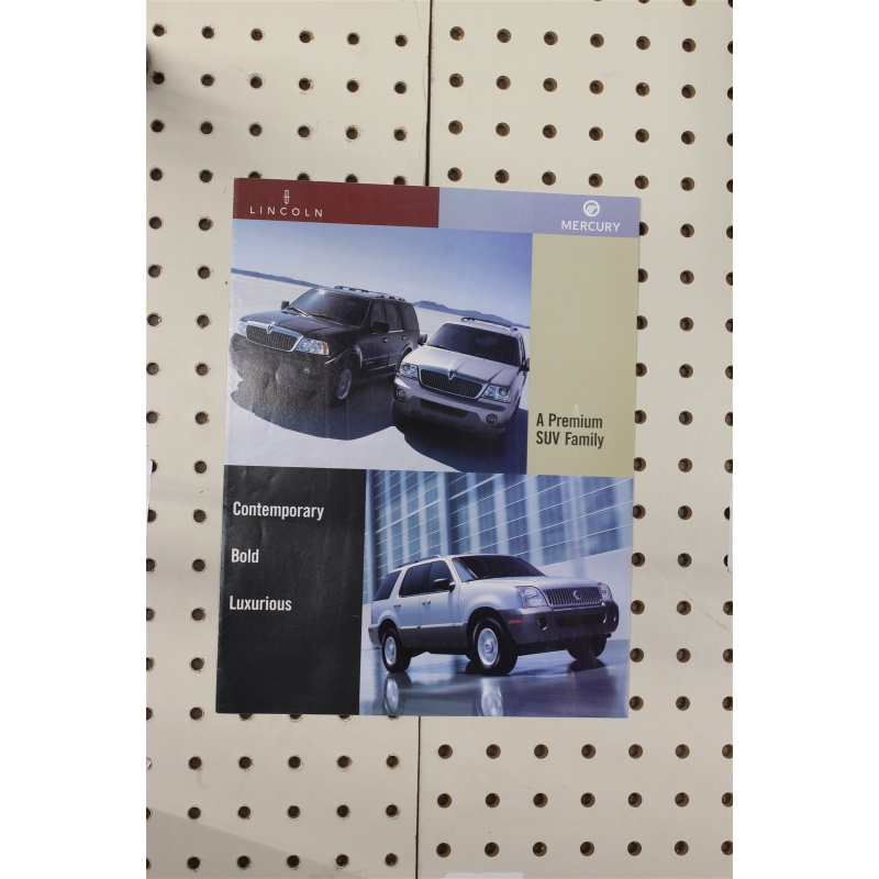 2003 Lincoln Navigator Flyer(Trifold)  Mercury