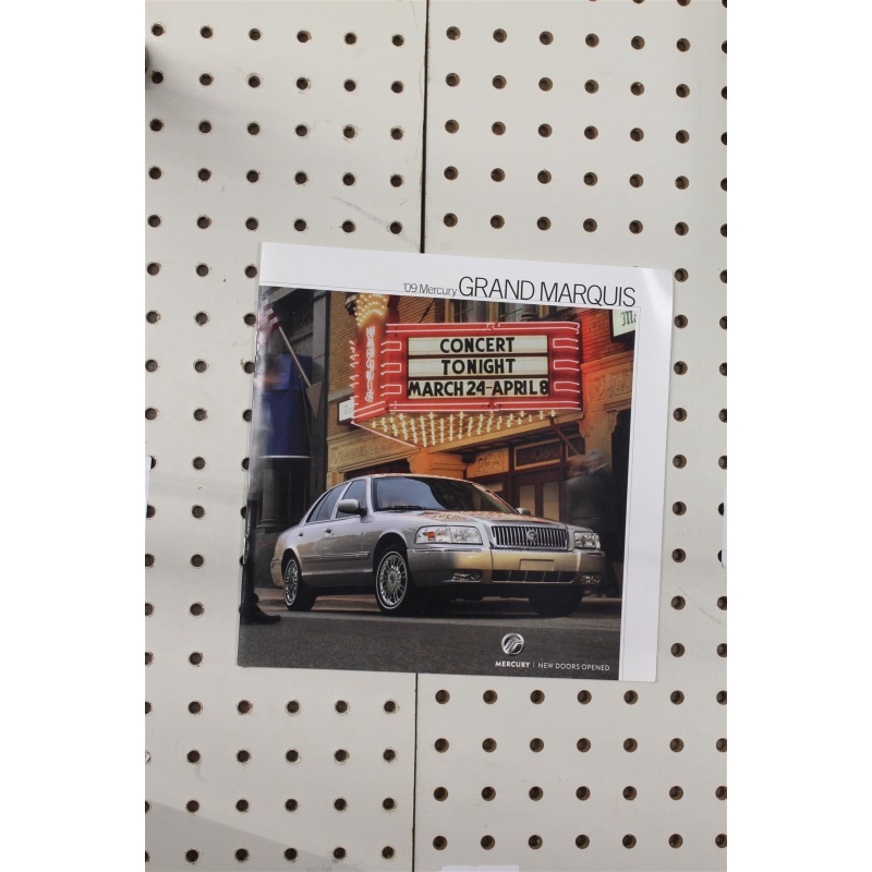 2009 Mercury Grand Marquis Brochure