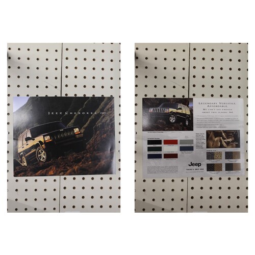 2001 Jeep Cherokee Flyer(Single Page)