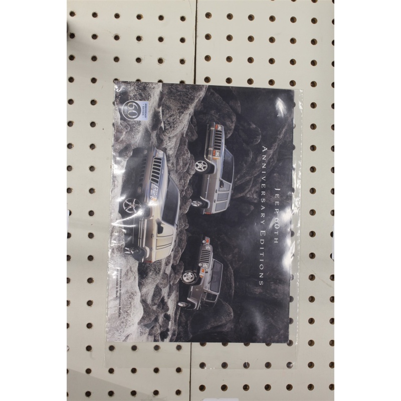 2001 Jeep  Flyer(Single Page) 60th Anniv. Editions