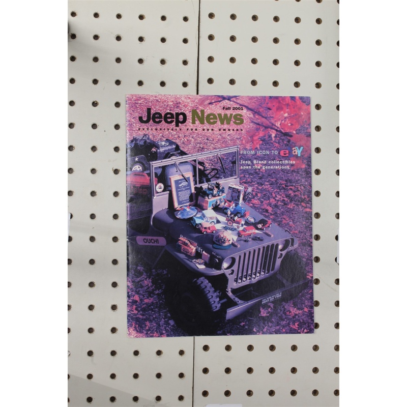 2001 Jeep  Magazine Fall News 20 Pages