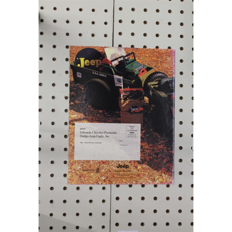 2001 Jeep  Magazine Fall News 20 Pages