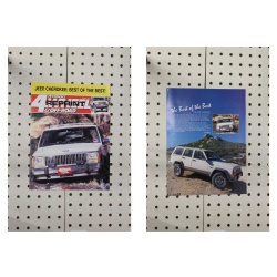 1990 Jeep Cherokee Magazine petersens 4 wheel reprint