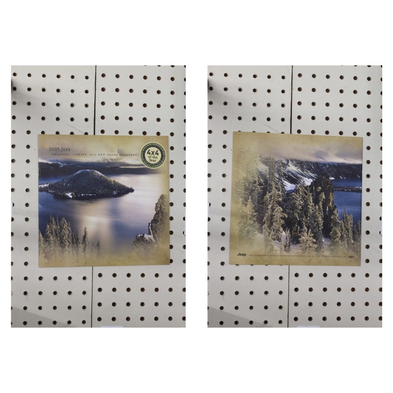 2005 Jeep  Brochure 4 x 4 of the Year 14 Pages