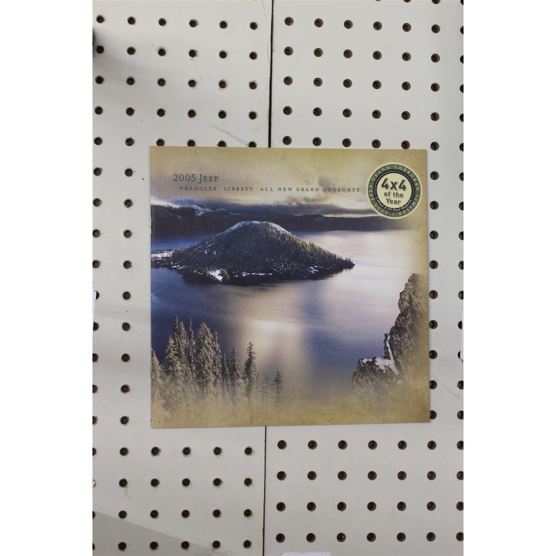 2005 Jeep  Brochure 4 x 4 of the Year 14 Pages