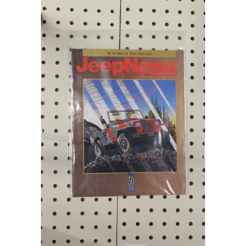 1991 Jeep  Magazine News 50 Years 22 Pages