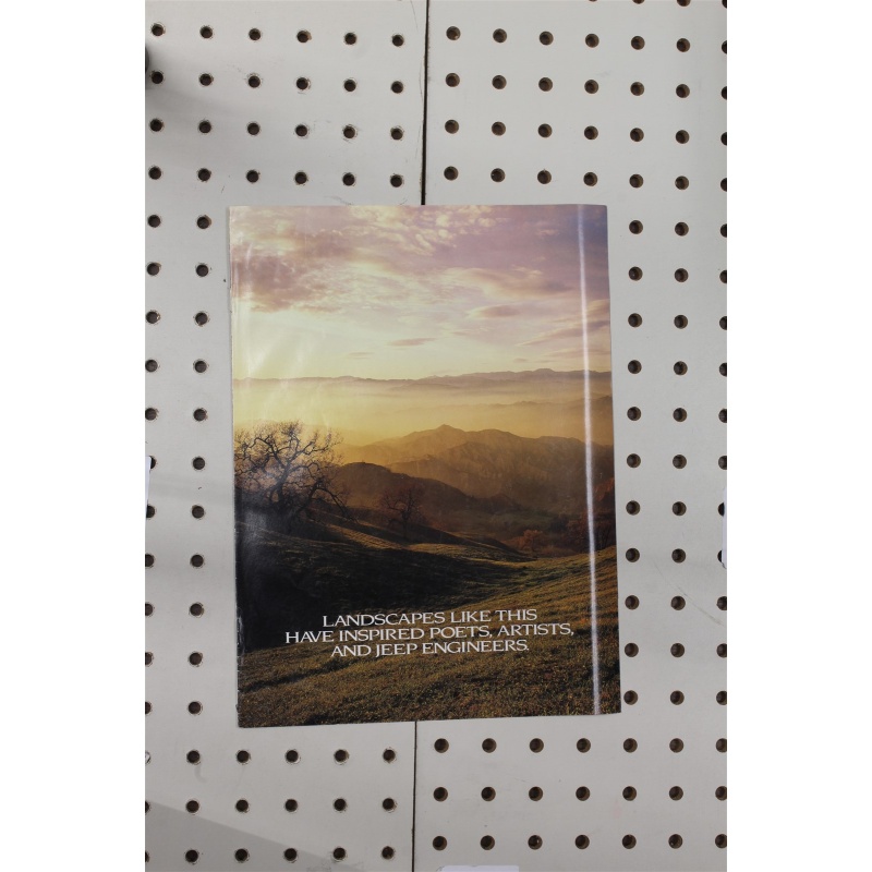 Jeep Cherokee Brochure theres only one jeep