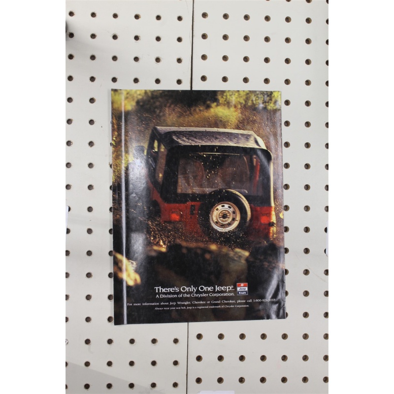 Jeep Cherokee Brochure theres only one jeep