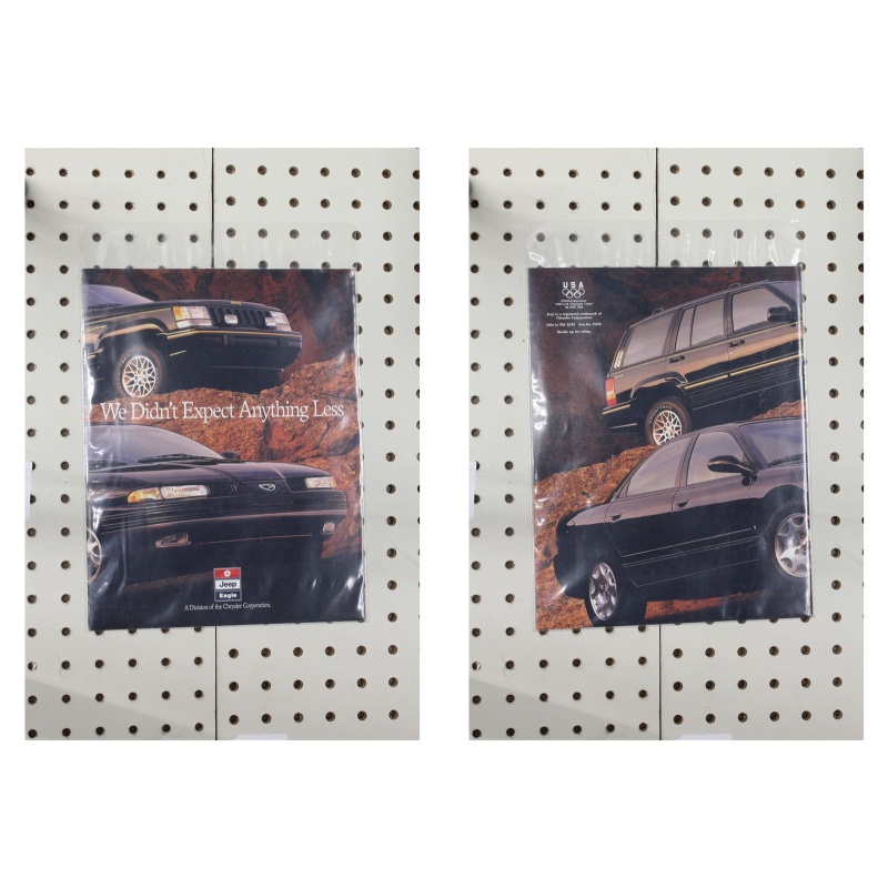 1993 Jeep  Brochure Chrysler Eagle