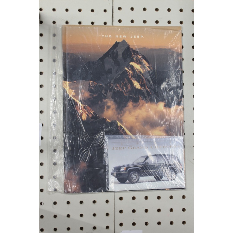 1993 Jeep Grand Cherokee Brochure  & card