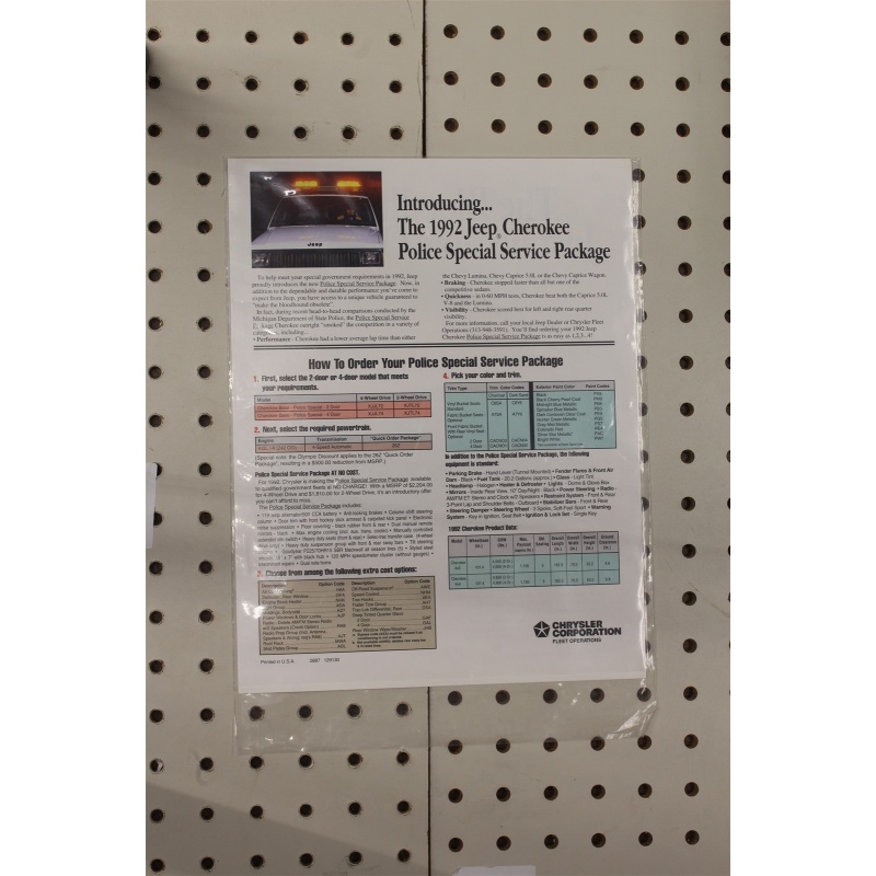 1992 Jeep Cherokee Flyer(Bifold)