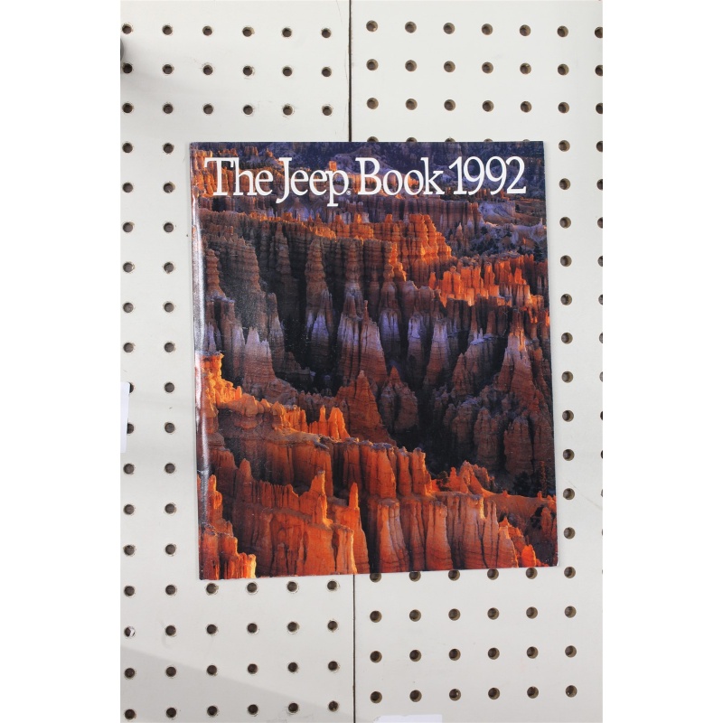 1992 Jeep  Booklet The jeep Book 52 Pages