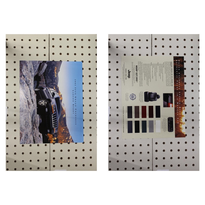 2002 Jeep Grand Cherokee Flyer(Single Page)