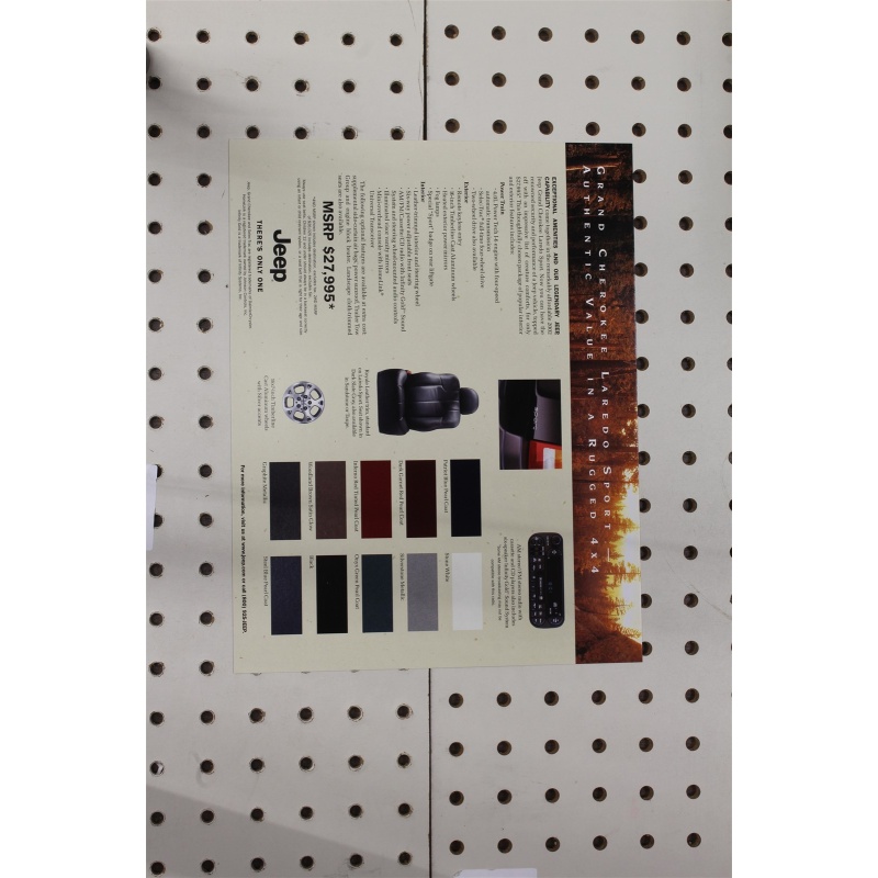 2002 Jeep Grand Cherokee Flyer(Single Page)