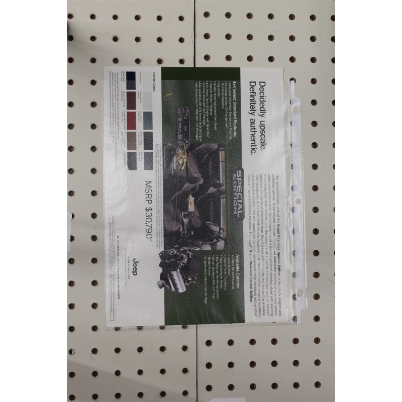 2002 Jeep Grand Cherokee Flyer(Single Page)