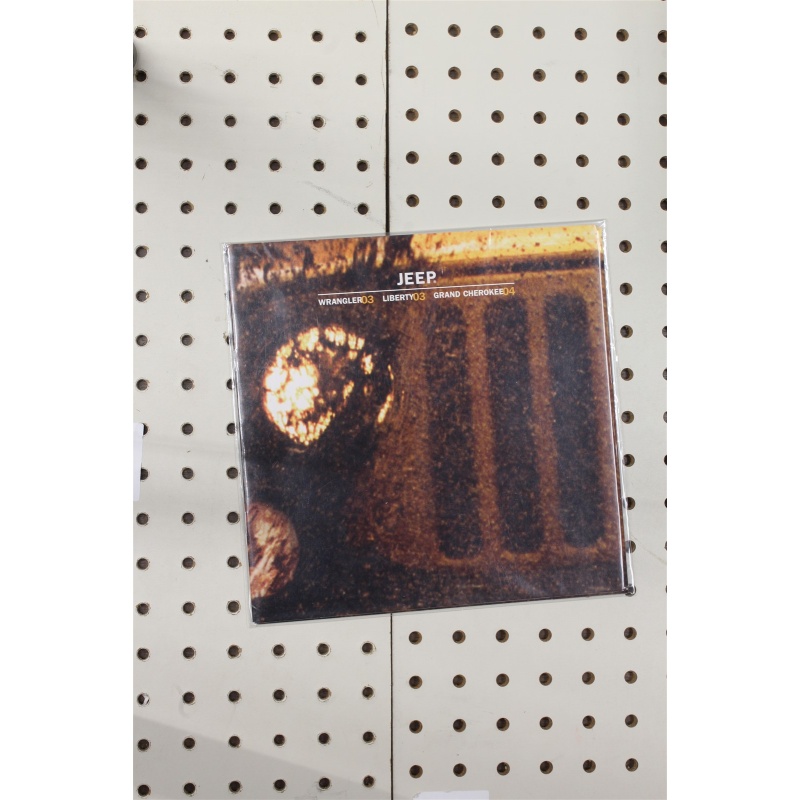 2003 Jeep Liberty Brochure  wrangler grand cherokee 10 Pages