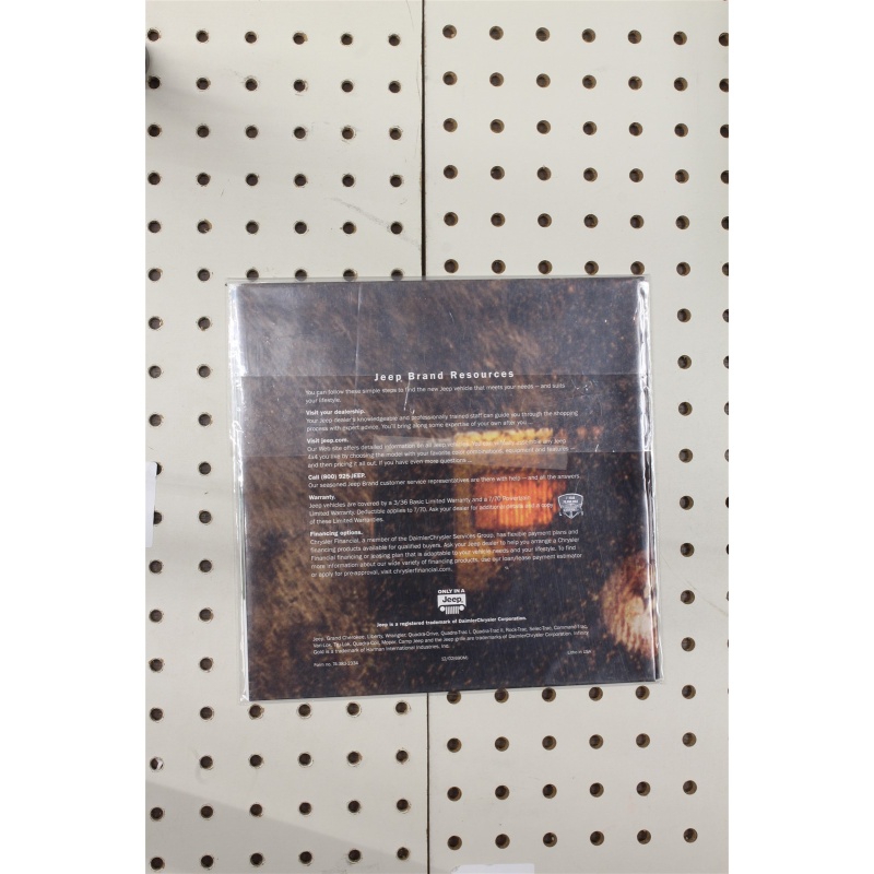 2003 Jeep Liberty Brochure  wrangler grand cherokee 10 Pages