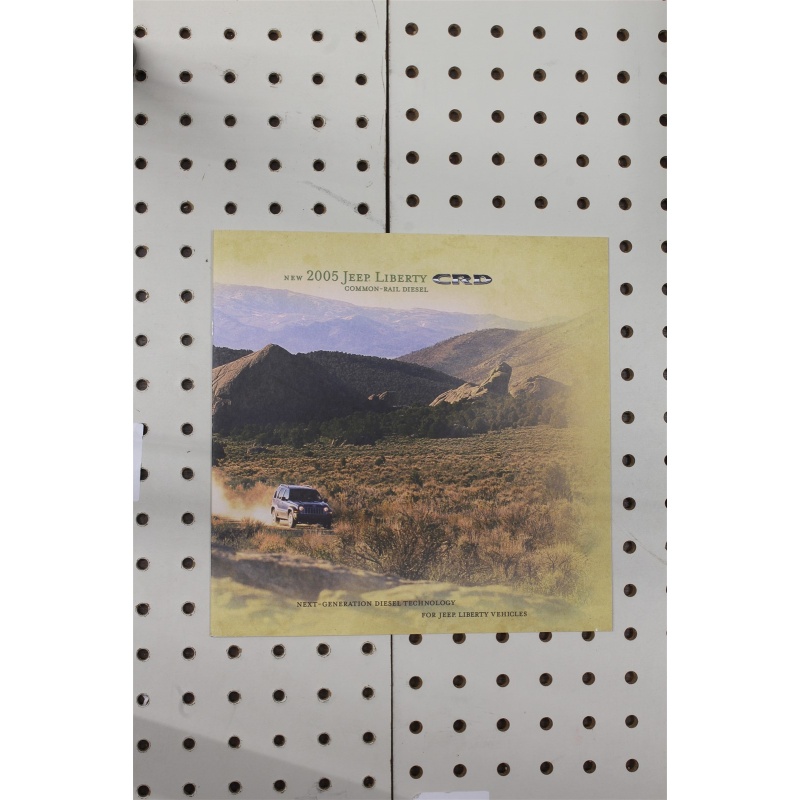 2005 Jeep Liberty Brochure CRD 7 Pages