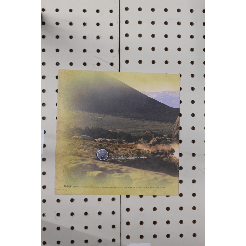 2005 Jeep Liberty Brochure CRD 7 Pages