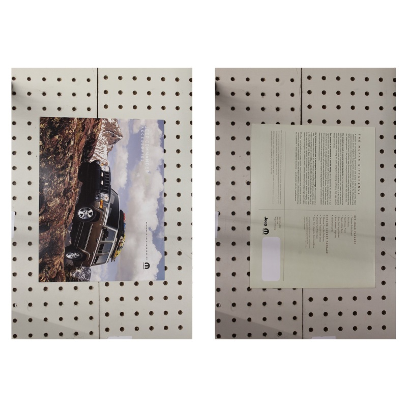 2006 Jeep Commander Brochure Accessories  6 Pages