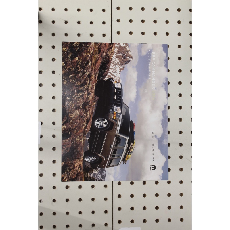 2006 Jeep Commander Brochure Accessories  6 Pages