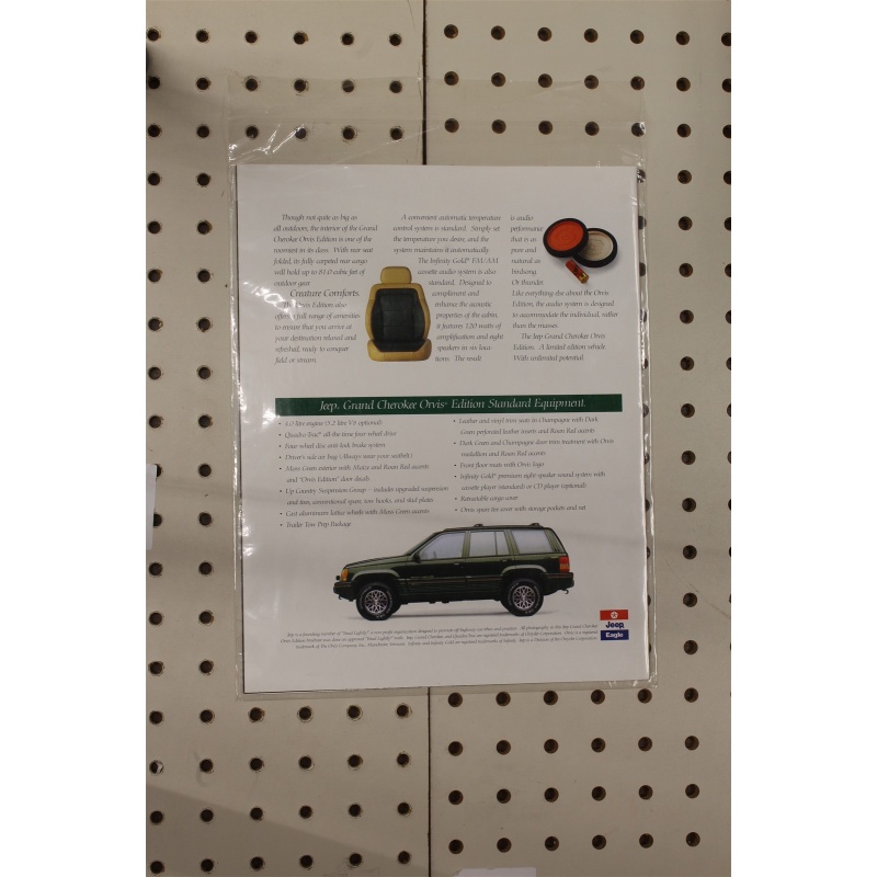 1995 Jeep Cherokee Flyer(Bifold) Lot of 3