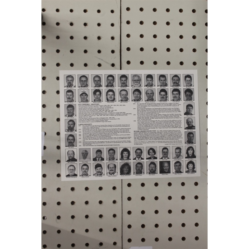 1997   Flyer(Single Page) Dale Earnhardt  GM Goodewrench