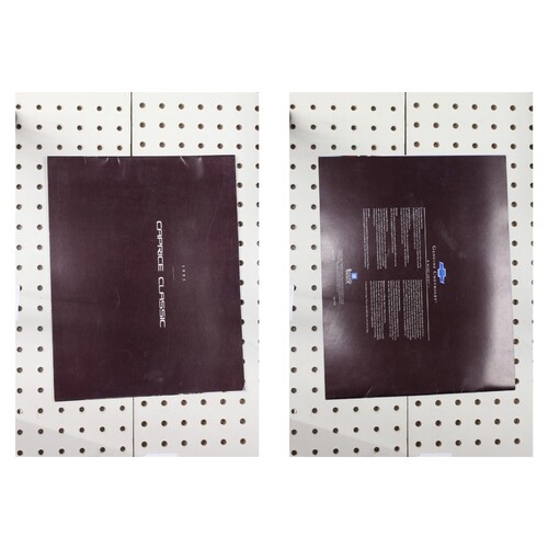 1995 Chevrolet Caprice Brochure Classic