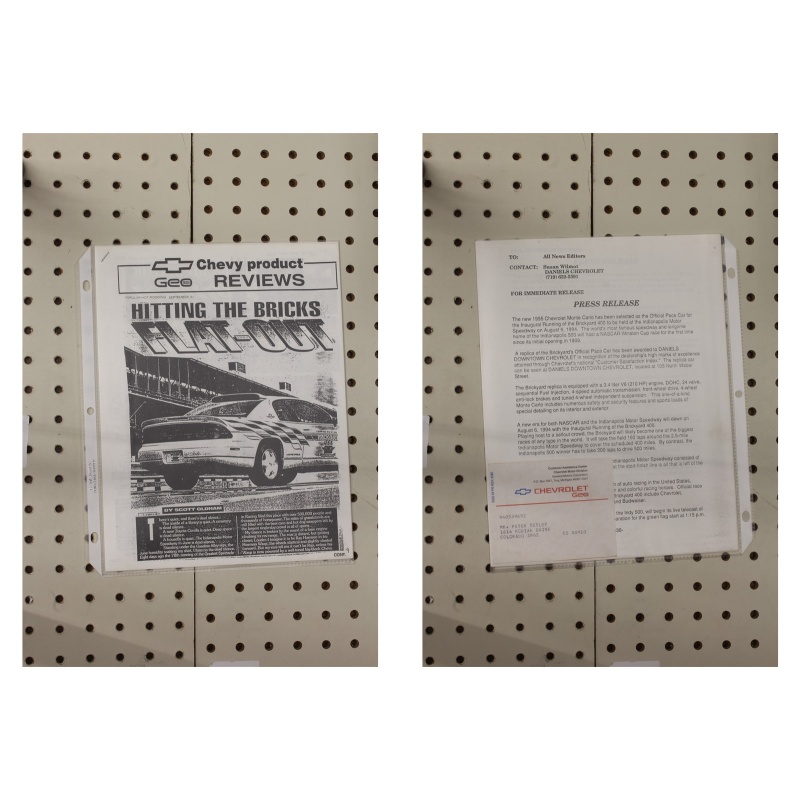 1994 Chevrolet  Flyer(Single Page) Product Reviews - Press Release