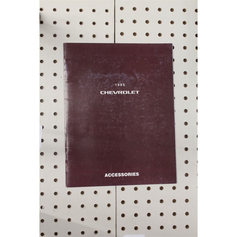 1995 Chevrolet  Brochure Accessories  24 Pages